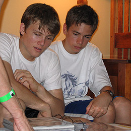Jack and Nick in June of 2006