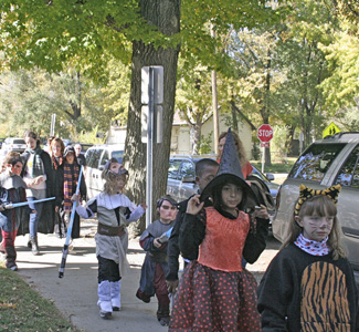 Children in costume