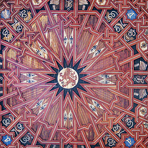 San Juan Reyes Ceiling in Cloisters