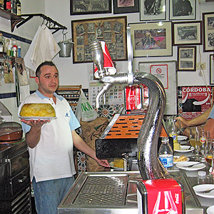 Tortillas at Bar Santos in Cordoba