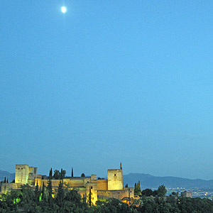 Sunset and Cordoba Church