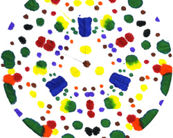 A Kaleidoscope painting