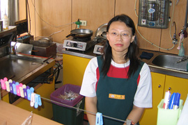 The cook who prepared my breakfast several mornings.