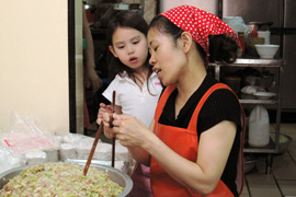 Amida and Little Dragon Dumplings