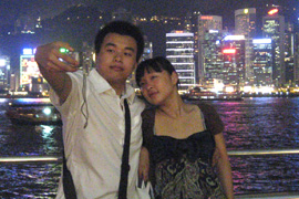 Young Couple in Hong Kong