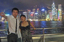 Young Couple in Hong Kong