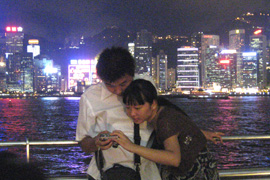 Young Couple in Hong Kong