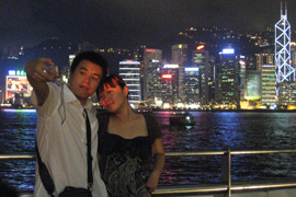 Young Couple in Hong Kong