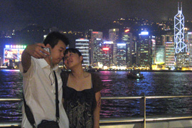 Young Couple in Hong Kong