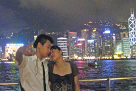 Young Couple in Hong Kong