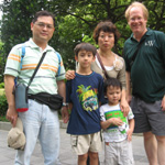 Tseng Family with Eric and Arthur