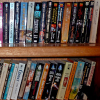 A bookshelf