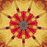 9-pointed star design