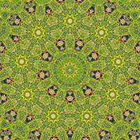 9-pointed star design