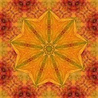 9-pointed star design