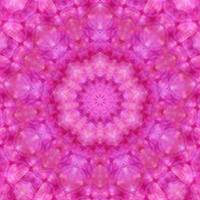 9-pointed star design based on petals on a flower