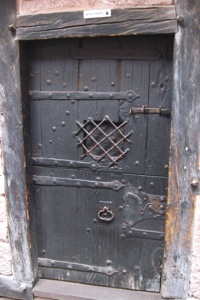 A door in the castle