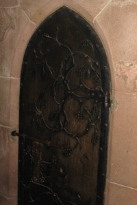 A door in the castle