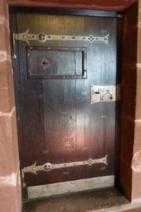 A door in the castle