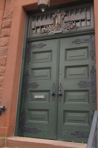 A door in the castle