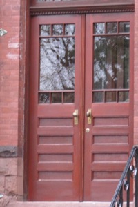 A door in the castle