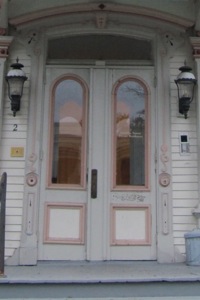 A door in the castle