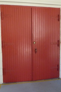 A door in the castle