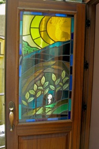A door in Ghibli Studios in Mitaka, Japan