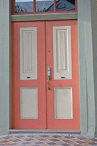 A door in the Batlo home in Barcelona