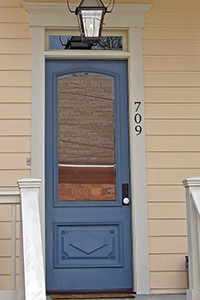 A door in the Batlo home in Barcelona