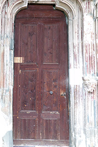 A door in the castle