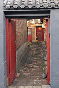 A door in the castle