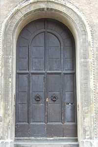 A door in the castle