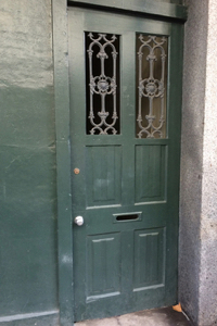 A door in the castle