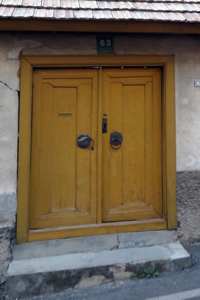 A door in the castle