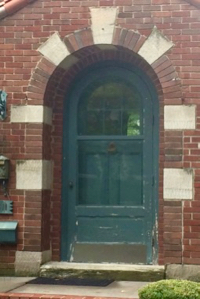 A door in the castle