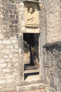 A door in the old part of Cordoba, Spain