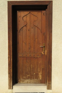 A door in the castle