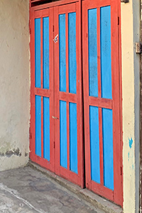 A door in the castle