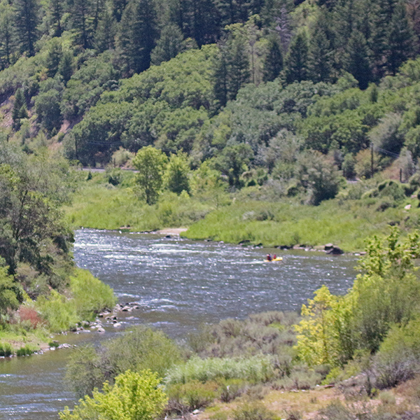 Bridge over Colorado River between Grand Junction and Glenwood Springs