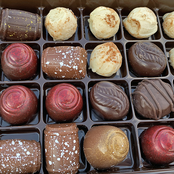 Chocolates from Ethel Mars Chocolates (Las Vegas)