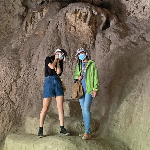 Caves in Rifle Falls State Park