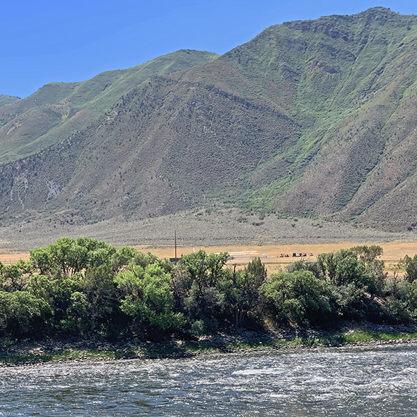 Colorado River a few miles east of New Castle, Colorado