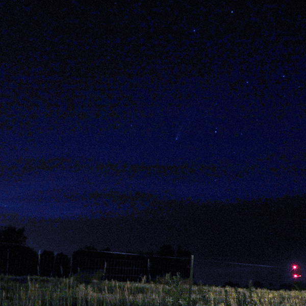 Second photograph of Neowise comet