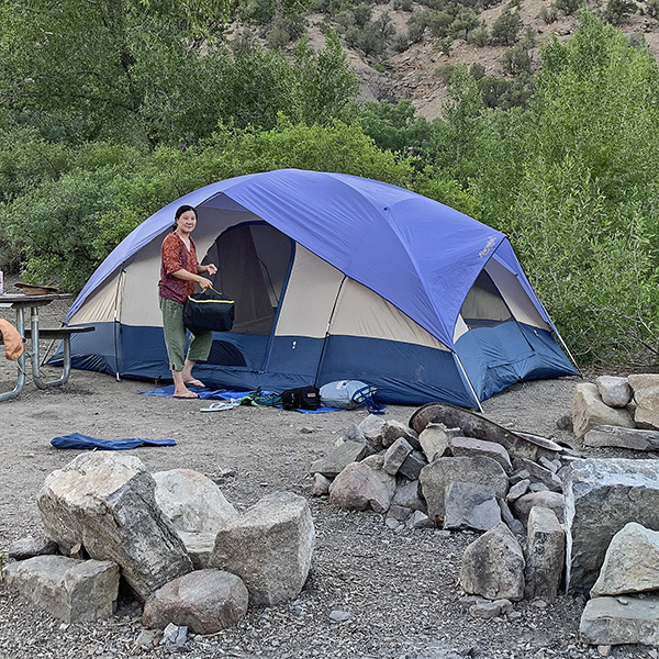 Great Lyons Gulch campsite