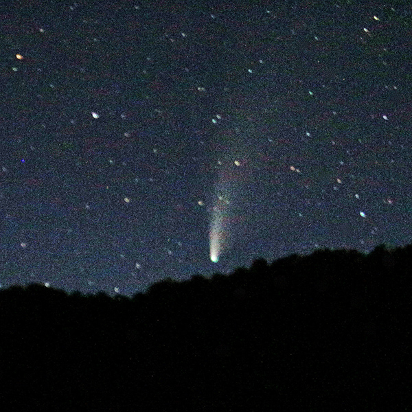 View of Neowise from Lyons Gulch
