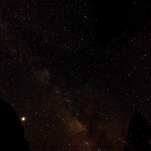 Milky Way with Jupiter recently in opposition