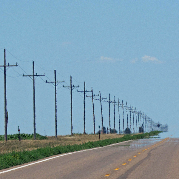 US-36 stretches toward Colorado in northwestern Kansas