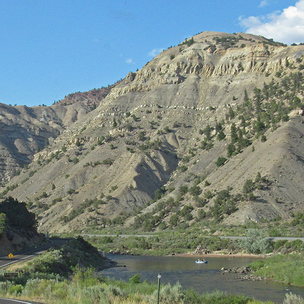 Approaching Lyons Gulch from Dotsero