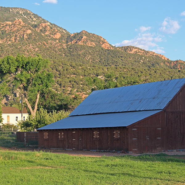 Old barn in Kanarraville